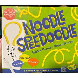 Noodle Speedoodle Cooperative Family Party Game Ages 8+ COMPLETE